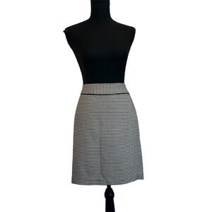 BANANA republic houndstooth pencil skirt Sz 6P